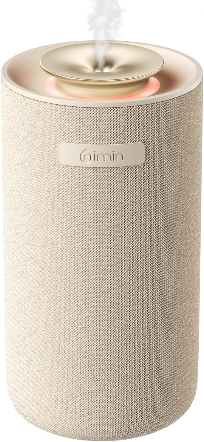 Waterless Essential Oil Diffuser for Home & Car, Cordless Portable Diffuser