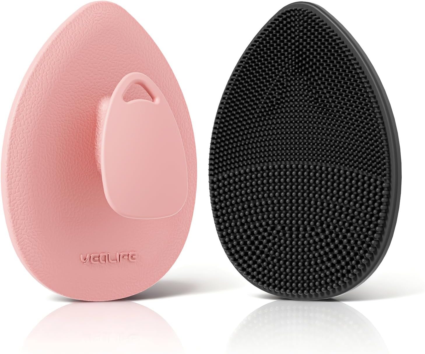Silicone Face Scrubber, Facial Cleansing Brush, Face Exfoliator Scrub Brush