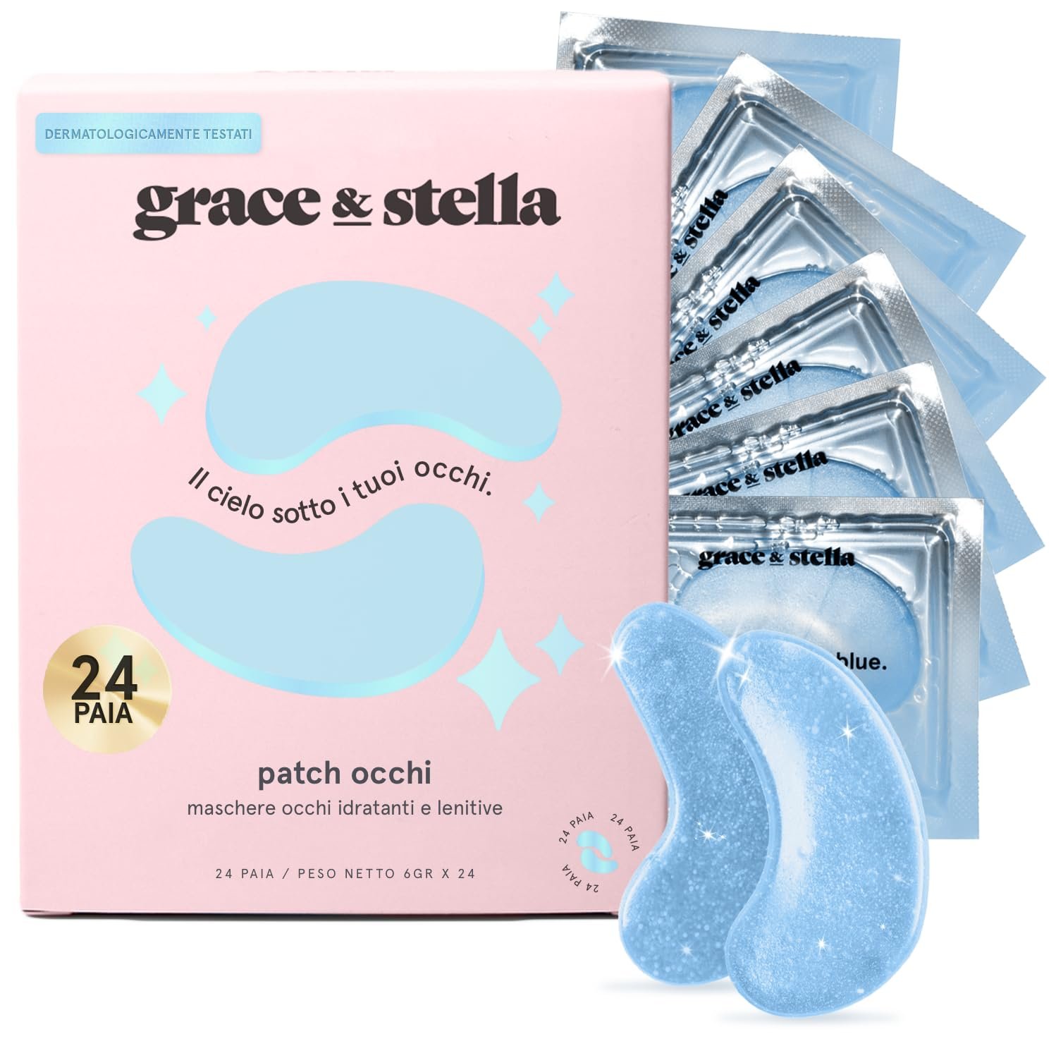 grace & stella Award Winning Eye Patches for Puffy Eyes