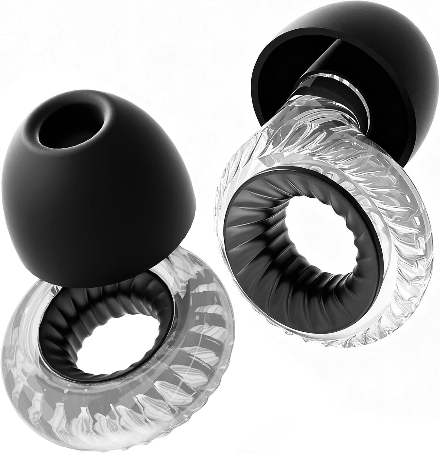 Yawsoy High Fidelity Concert Ear Plugs 2-Pack – Stylish Hearing Protection