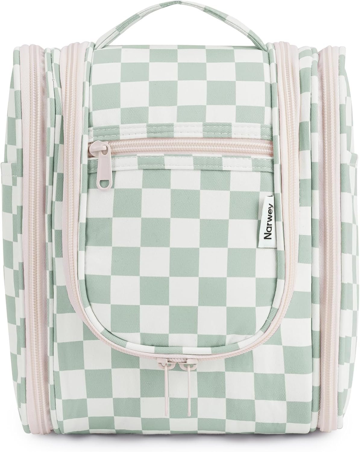 Narwey Hanging Travel Toiletry Bag for Women, Makeup Cosmetic Bag