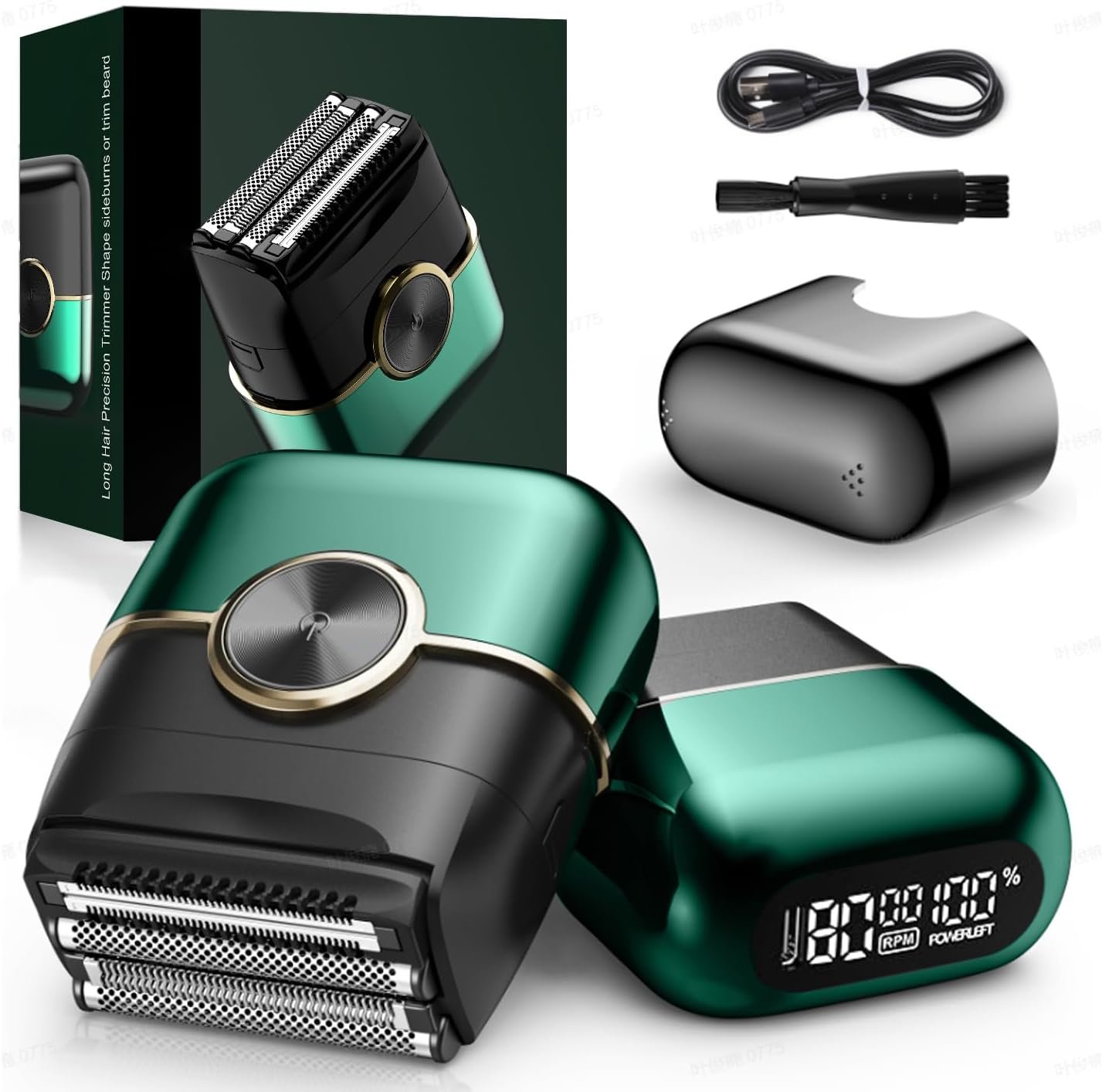 Electric Foil Shavers for Men: 4 Floating Blades & Dual Speed