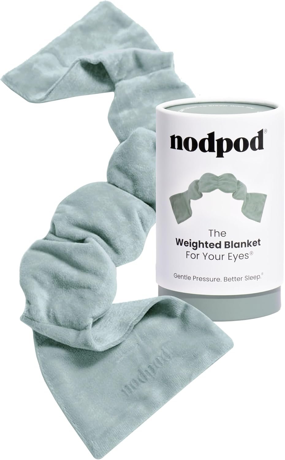 nodpod Patented Gentle Pressure Sleep Mask, Weighted Eye Mask