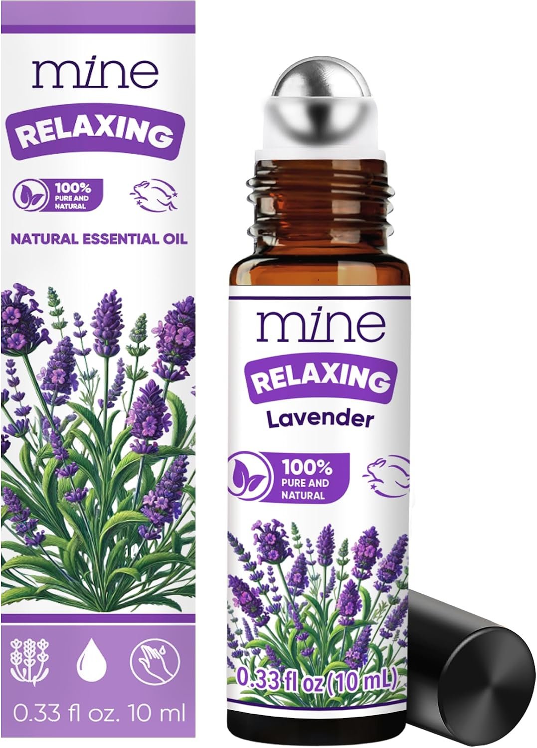 Mine Lavender Essential Oil Roll On – Aromatherapy Blend for Sleep & Skin