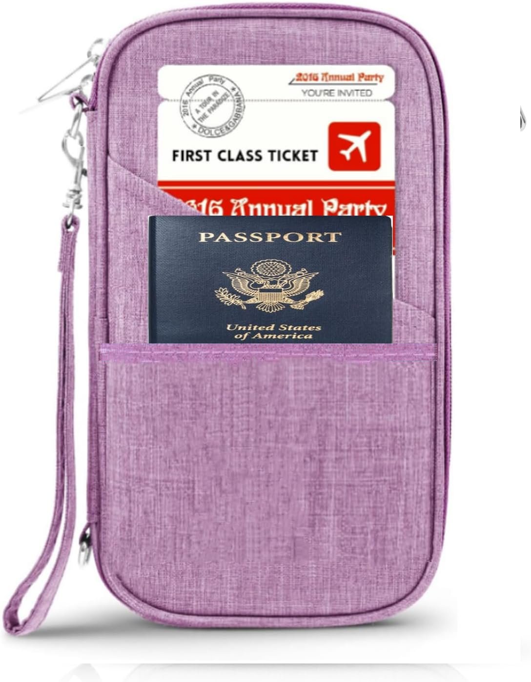 Amazing,Practial Secure Passport Holder Family, Women Rfid BlockingWallet, Travel Wallets, Waterproof Passport Holders Bag for Men Traveling, Travel Document Organizer Credit Cards Case