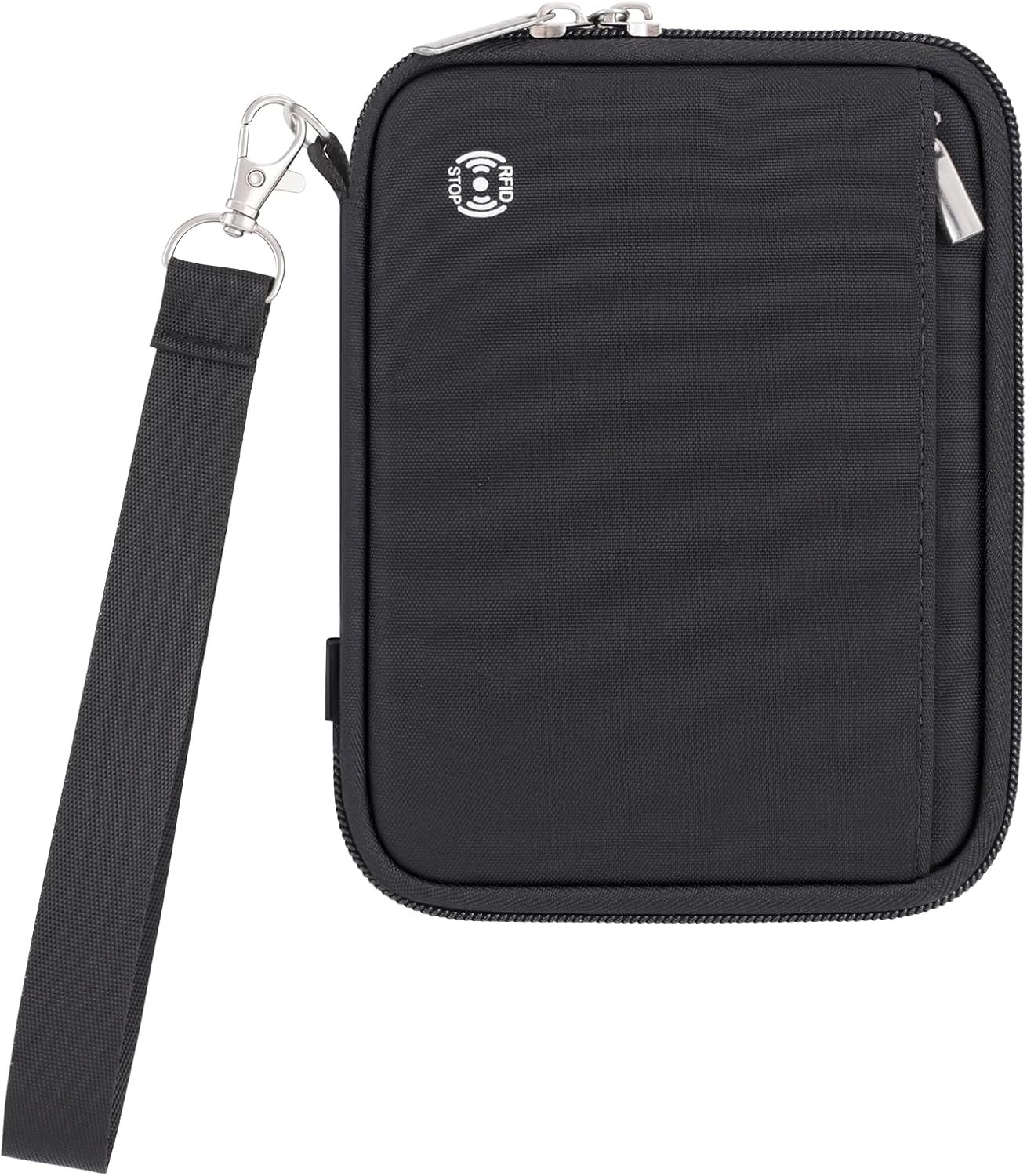 WALNEW Passport Holder Family for 4, RFID Blocking Travel Wallet Women Men