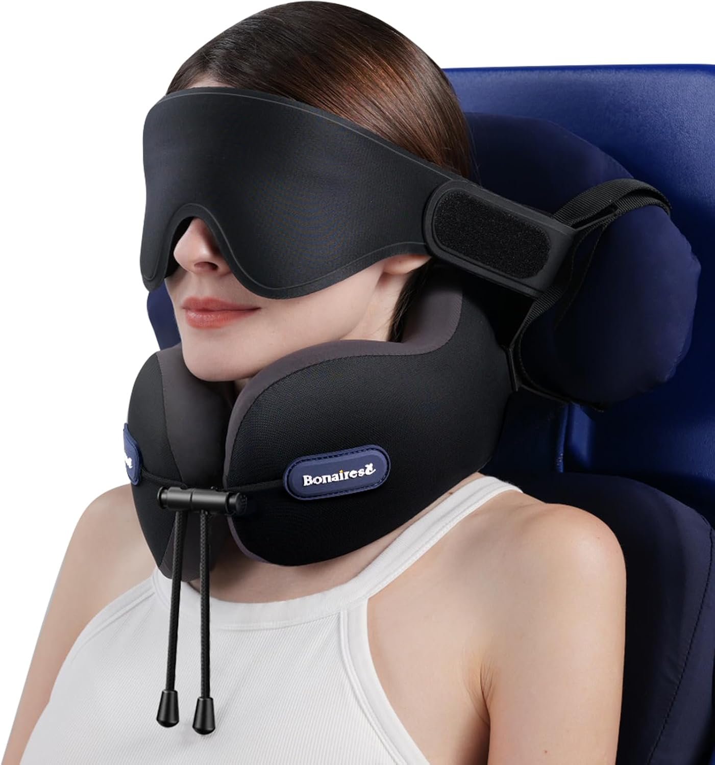 Travel Pillow, Neck Pillow Airplane for Long Flight Sleeping
