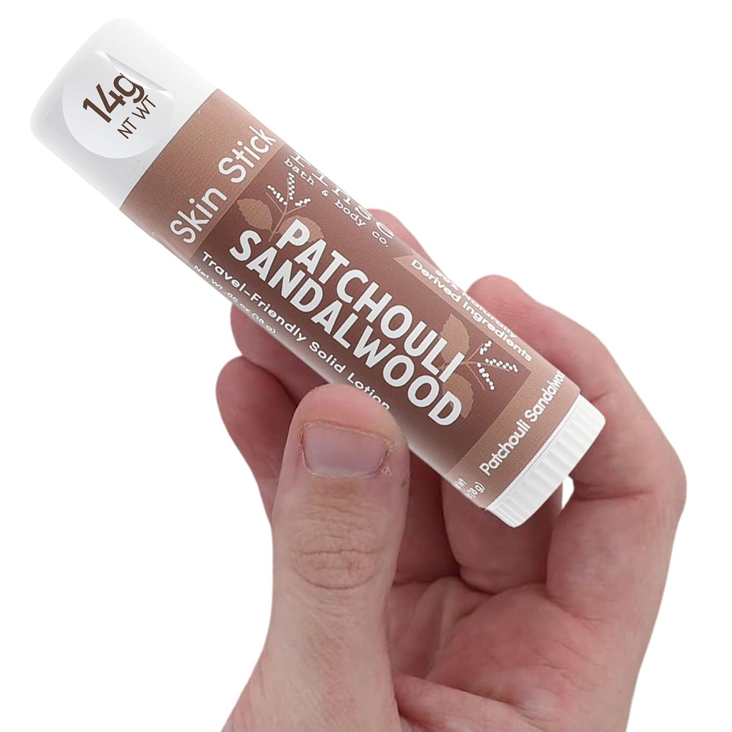 Rinse Bath & Body Sandalwood Patchouli Solid Lotion Skin Stick 0.5 oz