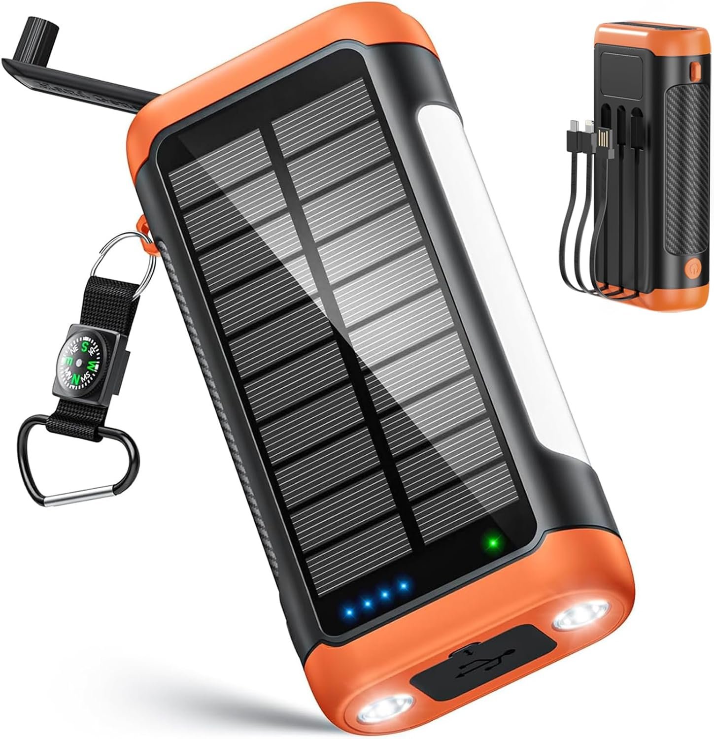 Solar Power Bank Portable Charger 66800mAh Battery Pack for Camping