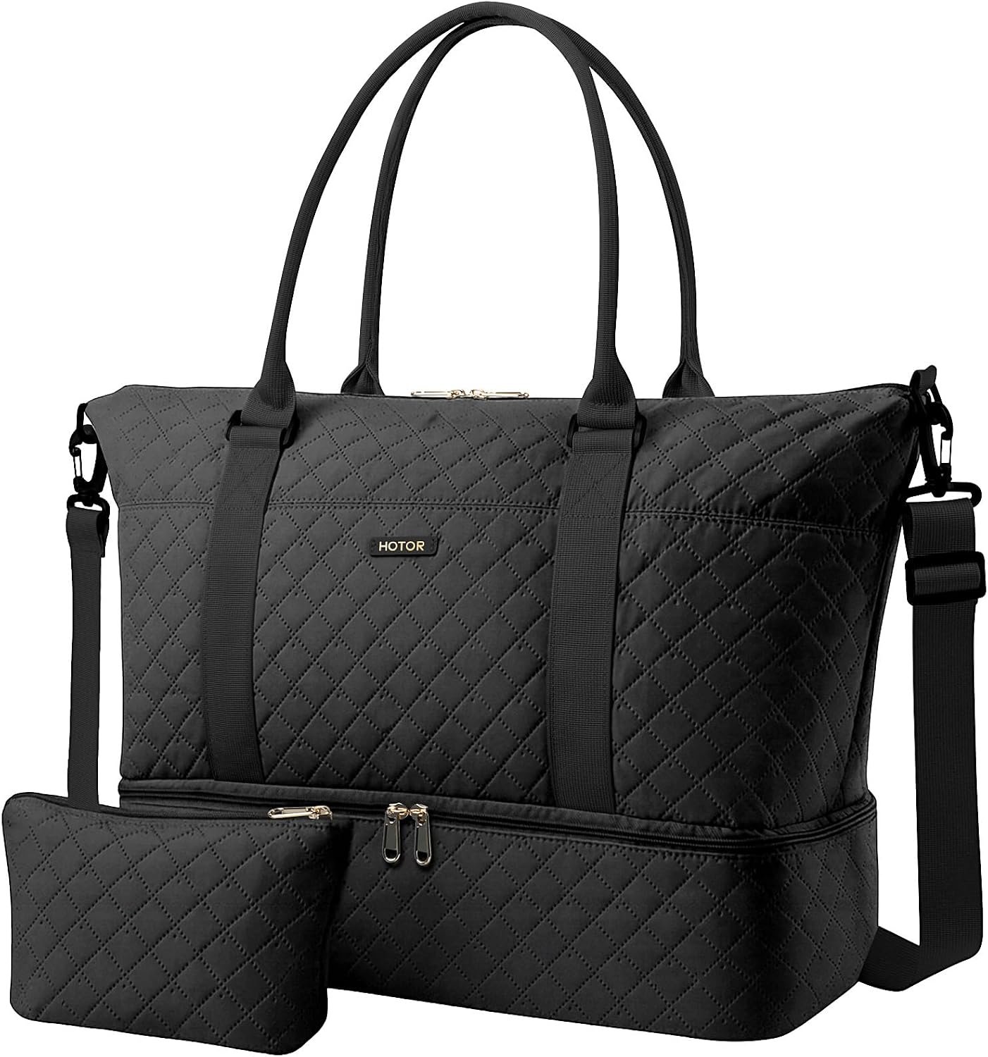HOTOR Travel Duffel Bag – Weekender Bags for Women, Carry On Gym Tote Bags