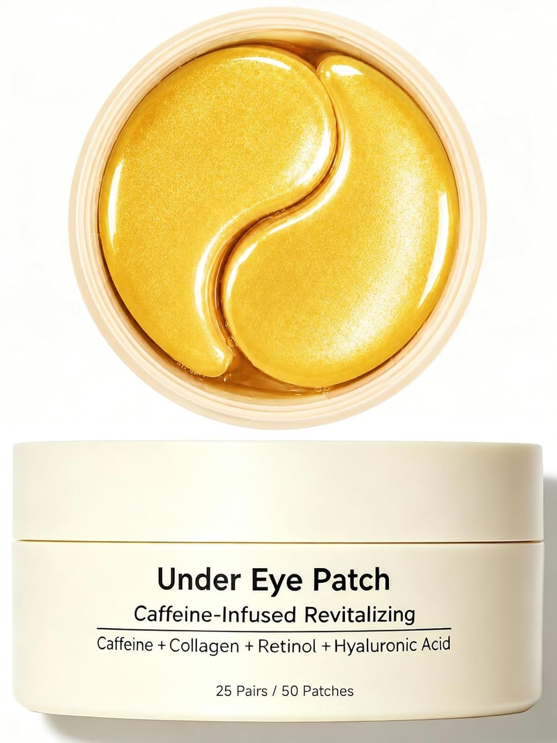 Under Eye Patches, Moisturizing and Hydrating, Use in The Morning and Evening Daily Use, 50 Count
