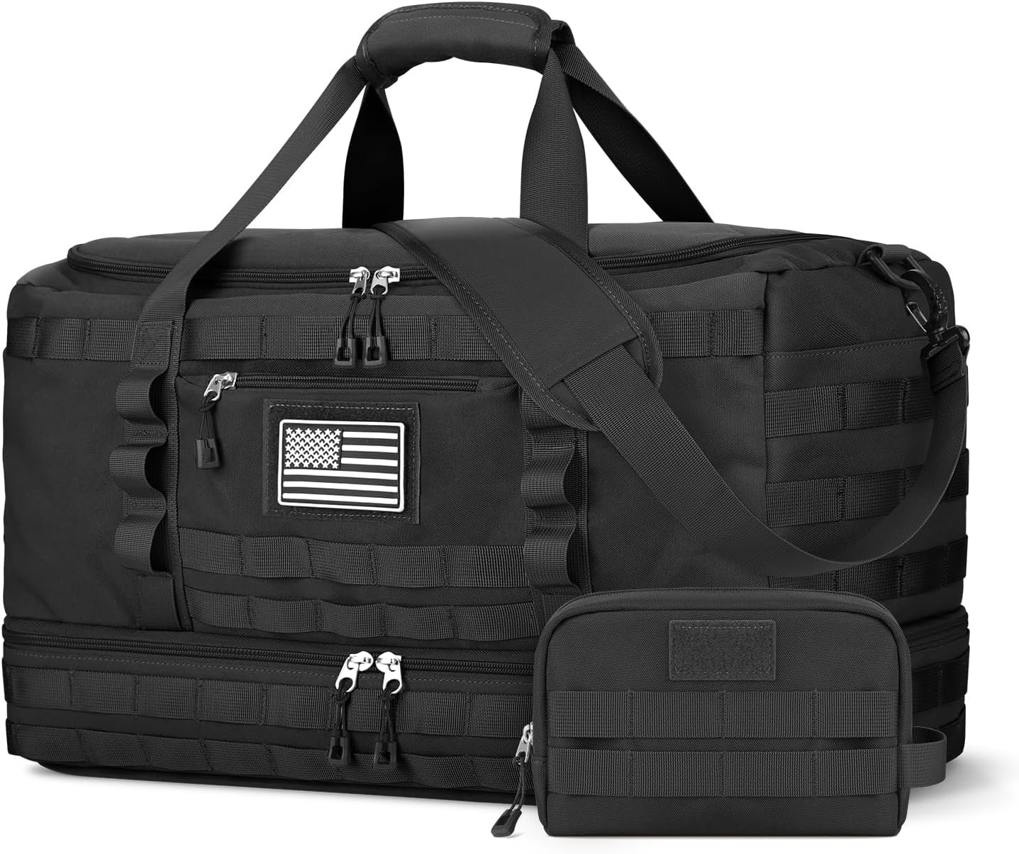 Gym Bag for Men Women, Carry on Luggage 22x14x9 Airline Approved Duffle Bag