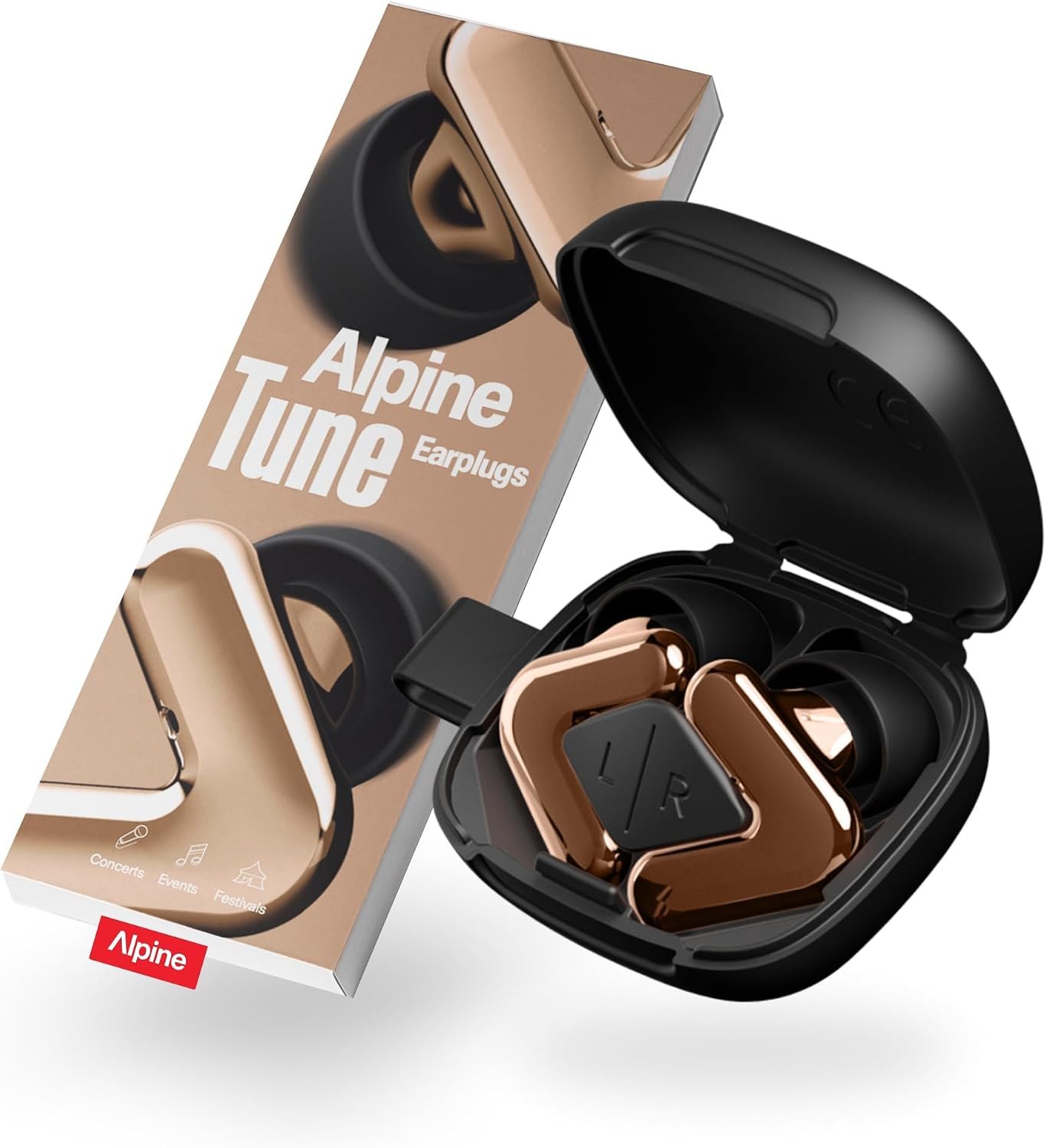 Alpine Tune | Ear Plugs for Concert with Premium High Fidelity Filter