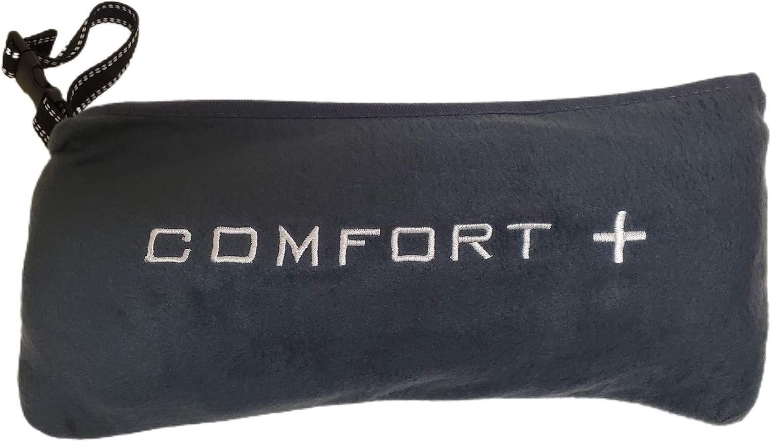 ComfortPlus 3-in-1 Premium Travel Blanket (Charcoal)