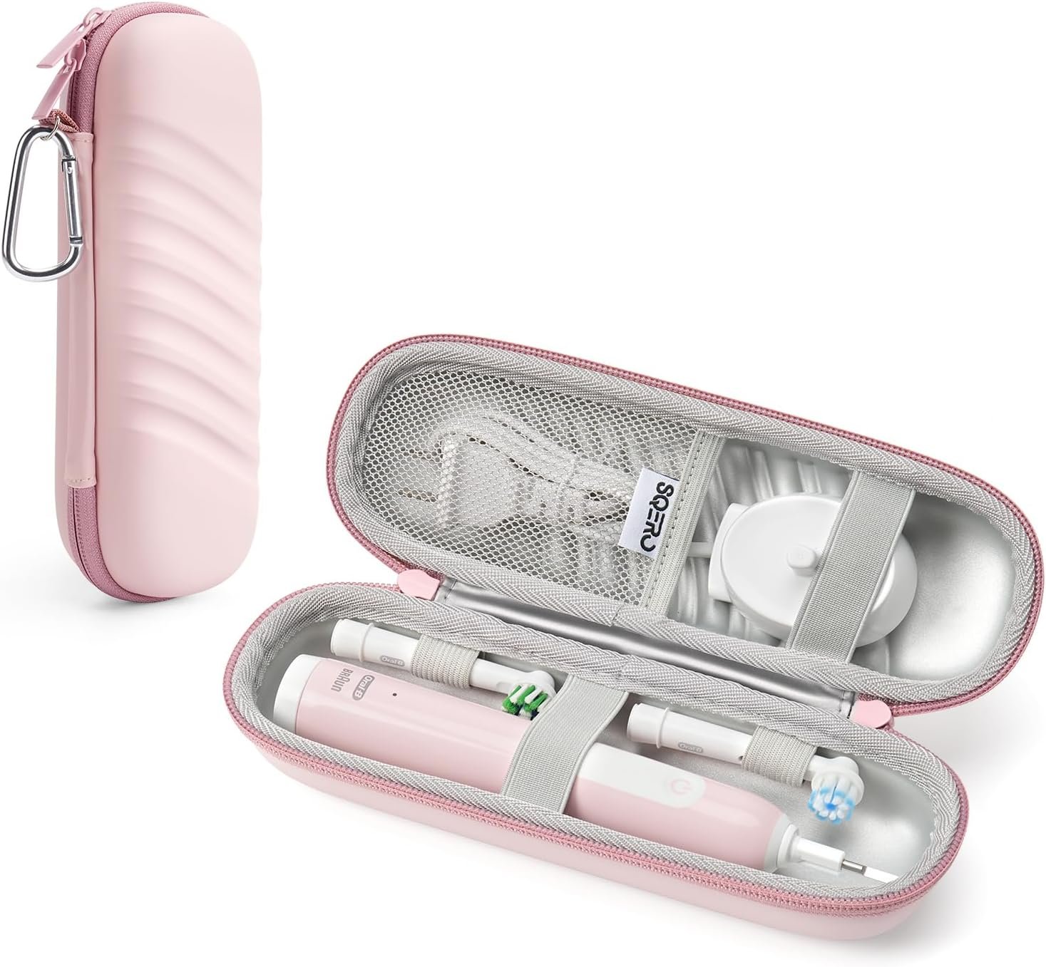 SQERO Electric Toothbrush Case for Oral-B Pro/iO/Philips Sonicare