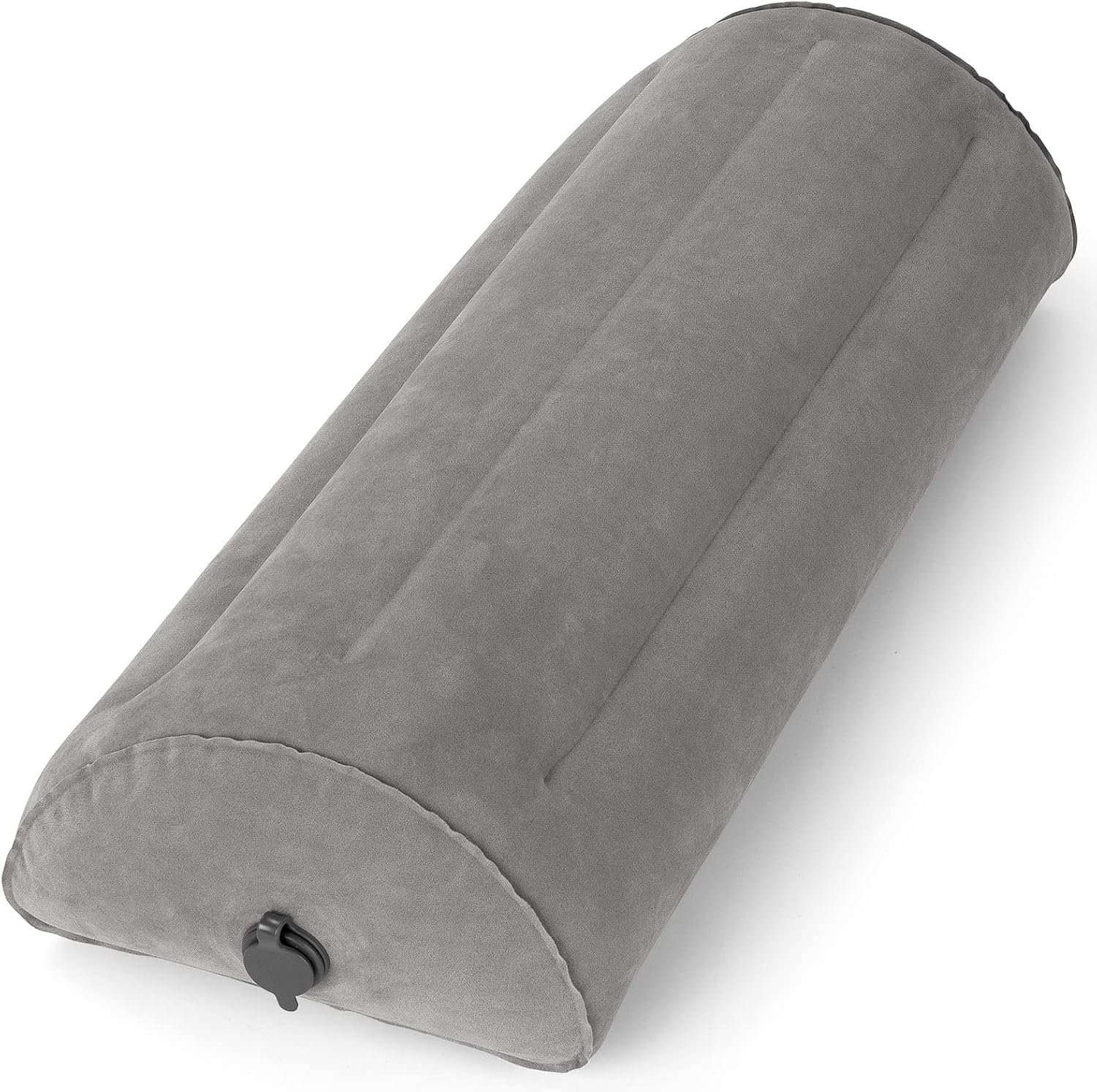 USHMA Inflatable Bolster Pillow, Half Moon Pillow for Legs, Knees, Lower Back & Head | Semi Roll Pillow for Bed, Sleeping | Knee Pillow for Side, Back Sleepers – Ankle & Knee Support – Leg Elevation