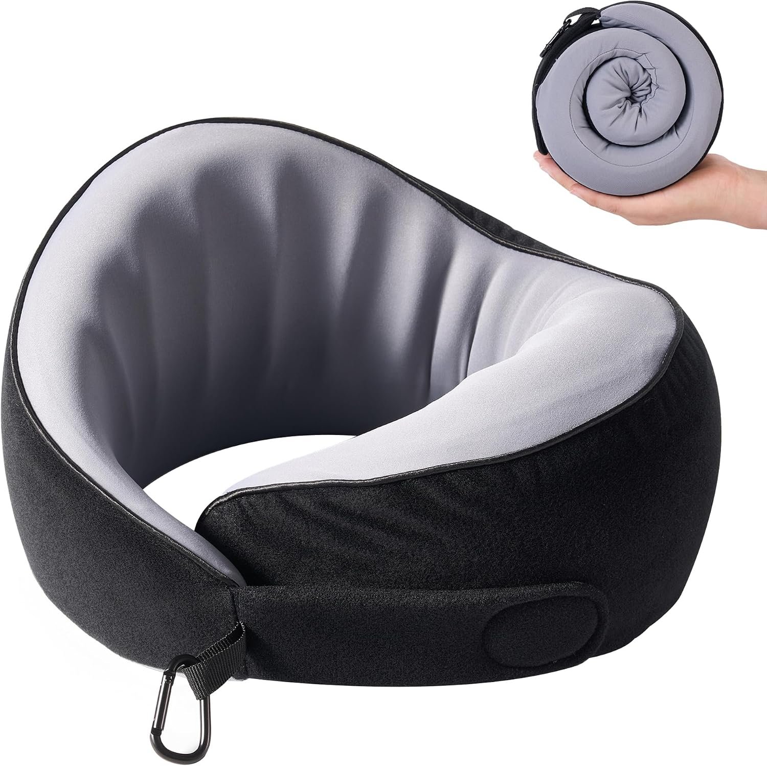 Travel Neck Pillow Airplane Neck Support Ergonomic Design for Traveling