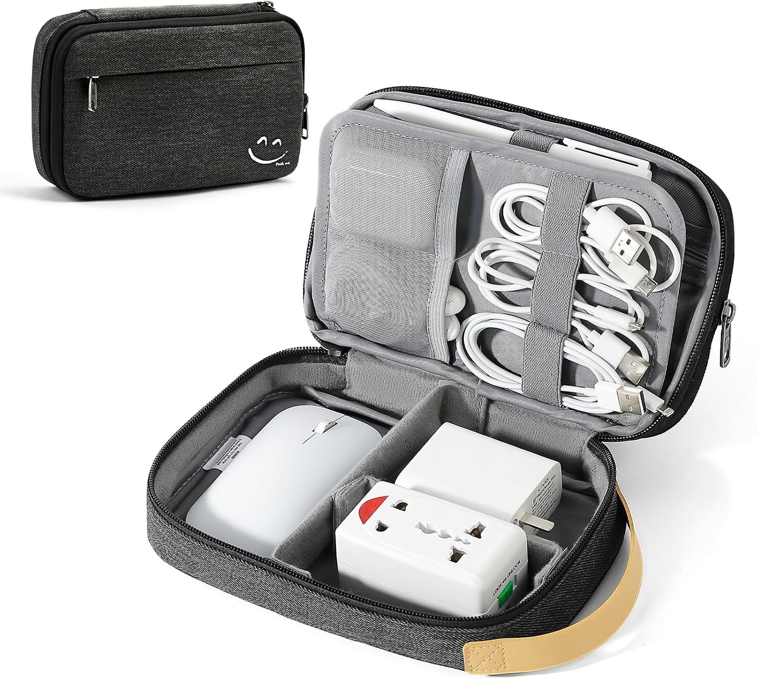Travelkin Cord Organizer Travel, Electronics Organizer Bag for Essentials