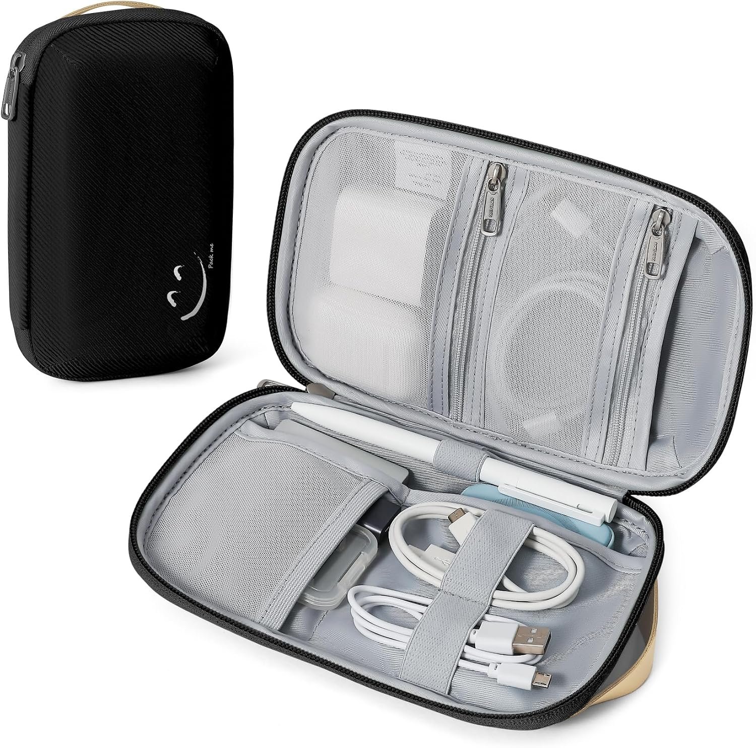 Travelkin Cord Organizer Travel, Electronics Travel Organizer for Tech