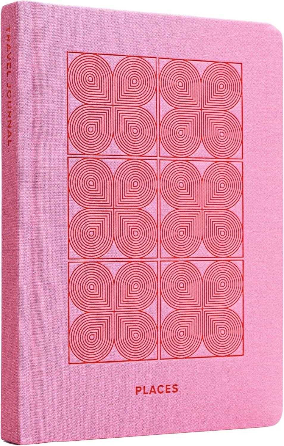 Kunitsa Co. Travel Journal – Guided Notebook for Travelers to Plan & Reflect on Vacations & Trips. Keepsake Travel Gift, Lavender Pink