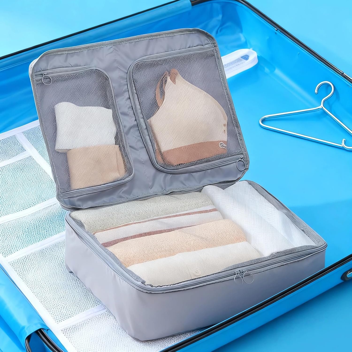 3-in-1 Travel Clothing Storage Bag, Underwear Organizer,Waterproof,Portable