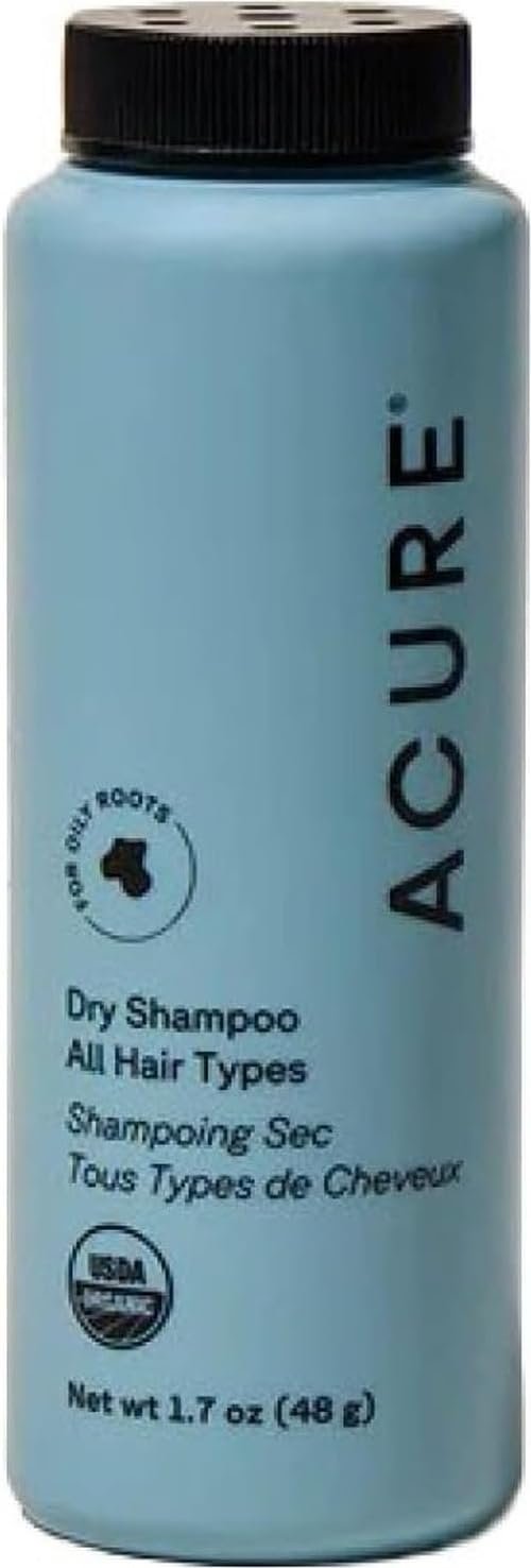Acure Dry Shampoo – Non Aerosol, Clean, 100% Vegan – 1.7 oz Travel Size
