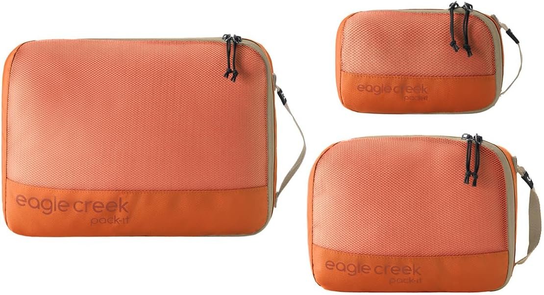 Eagle Creek Pack-It Reveal Cube Set, XS/S/M, Mandarin