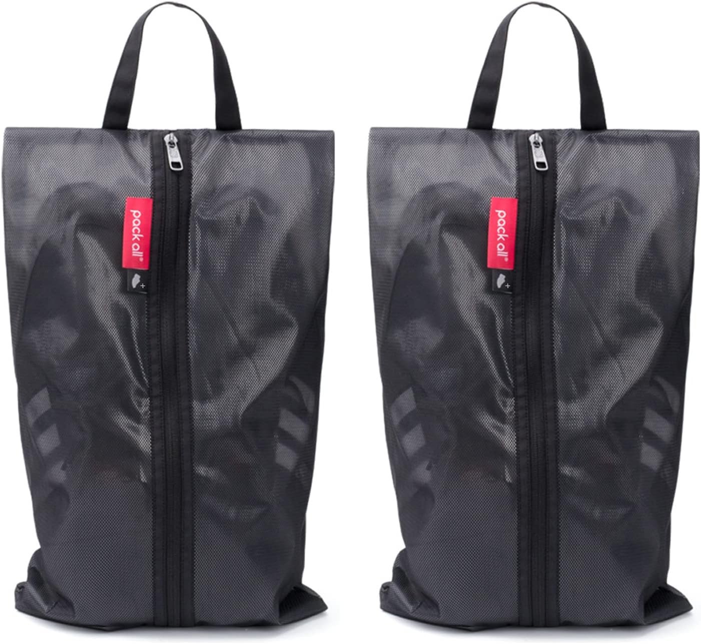 pack all Plus-Sized Shoe Bag for Travel, Water-Resistant Shoe Pouch