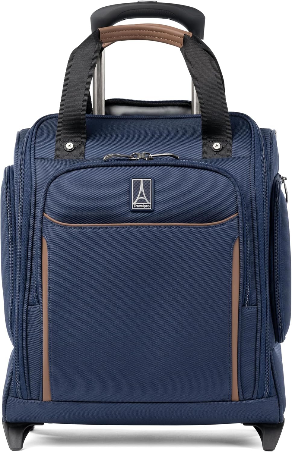 Travelpro Crew Classic Softside Carry-On Underseat Bag, Blue, 17-Inch